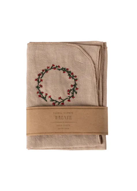 Hovedbilde Fabric Napkin. Wreath