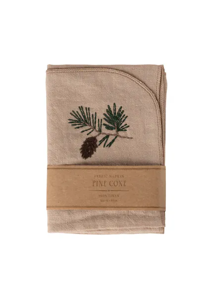 Hovedbilde Fabric Napkin. Pine Cone