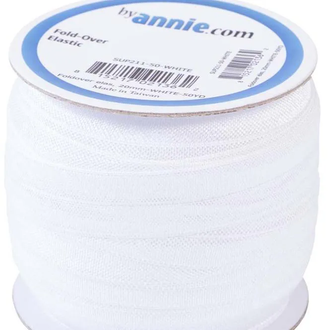 Hovedbilde Fold-over Elastic, White