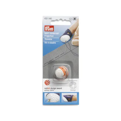 Soft Ergonomisk,Fingerbøl.  Prym Smal