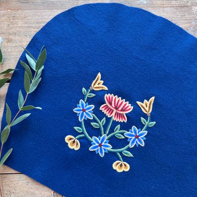 Lue ferdig brodert, Nordlandsbunad Dame