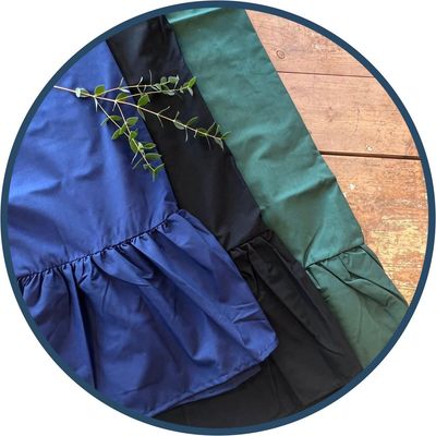 Underskjørt i polyester/bomull