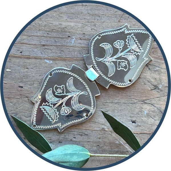 Hovedbilde Spenne til Cape, gravert